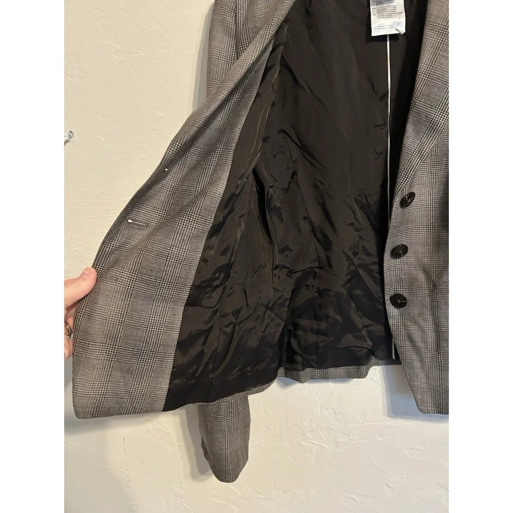 Laurèl Escada Wool Tweed Blazer 8 Preppy Old‎ Money Equestrian Designer Academia